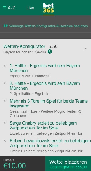 bet365 supercup tipp bayern sevilla konfigurator