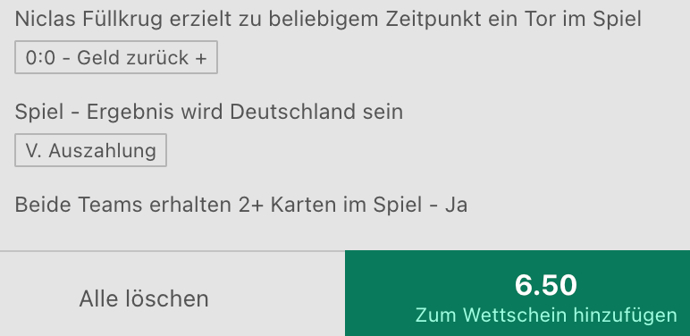 WM Tipp Deutschland Japan bet365