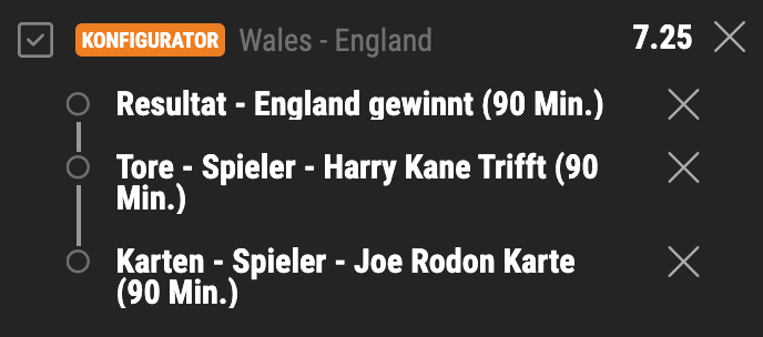 Wales England Tipp Bwin